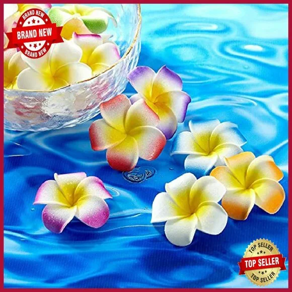 360 Foam Plumeria Flowers DIY Wedding Party Decor 1.6 Inch PE